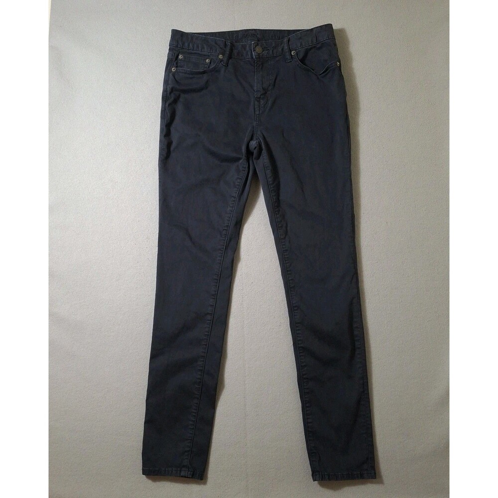 American Eagle Pants Mens 30 X 32 Black Skinny Flex Chino Stretch Twill